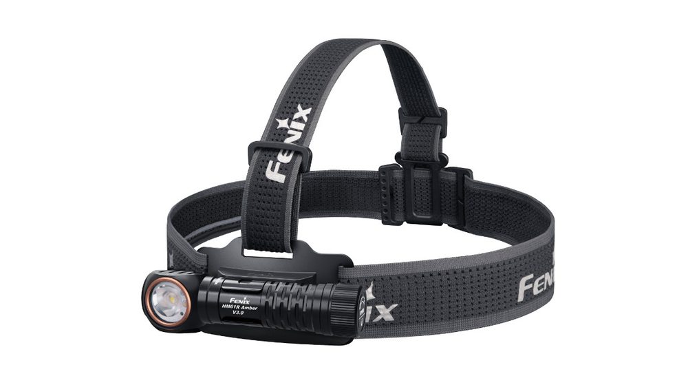 Fenix Nabíjecí čelovka HM61R Amber V3.0,Fenix Nabíjecí čelovka HM61R Amber V3.0