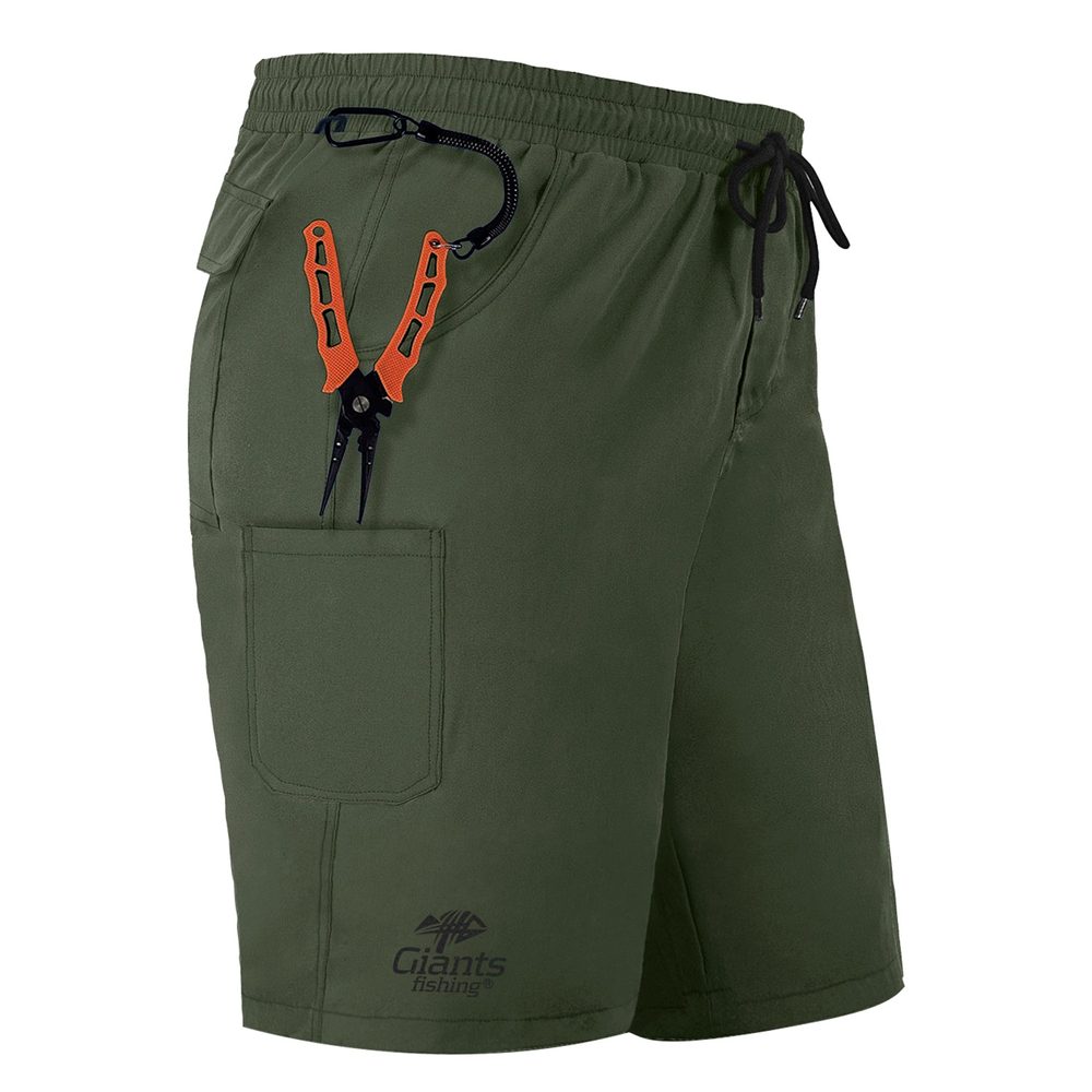 E-shop Giants Fishing Kraťasy Shorts Quick Dry UV50+ Dark Green - L,Giants Fishing Kraťasy Shorts Quick Dry UV50+ Dark Green - L