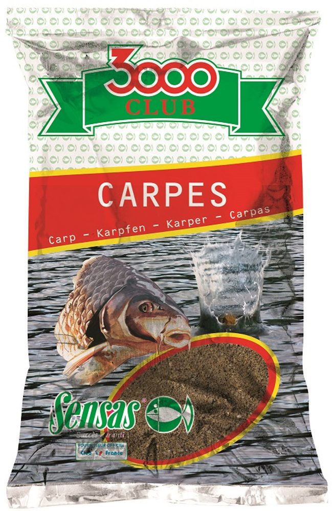 E-shop Sensas Krmítková směs 3000 Club 1kg - Carpes - Kapr,Sensas Krmítková směs 3000 Club 1kg - Carpes - Kapr