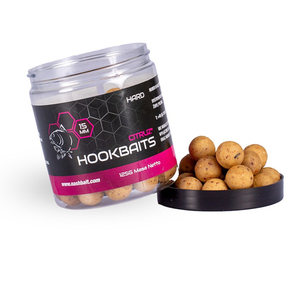 Nash Boilies Citruz Hard Hookbaits 125g