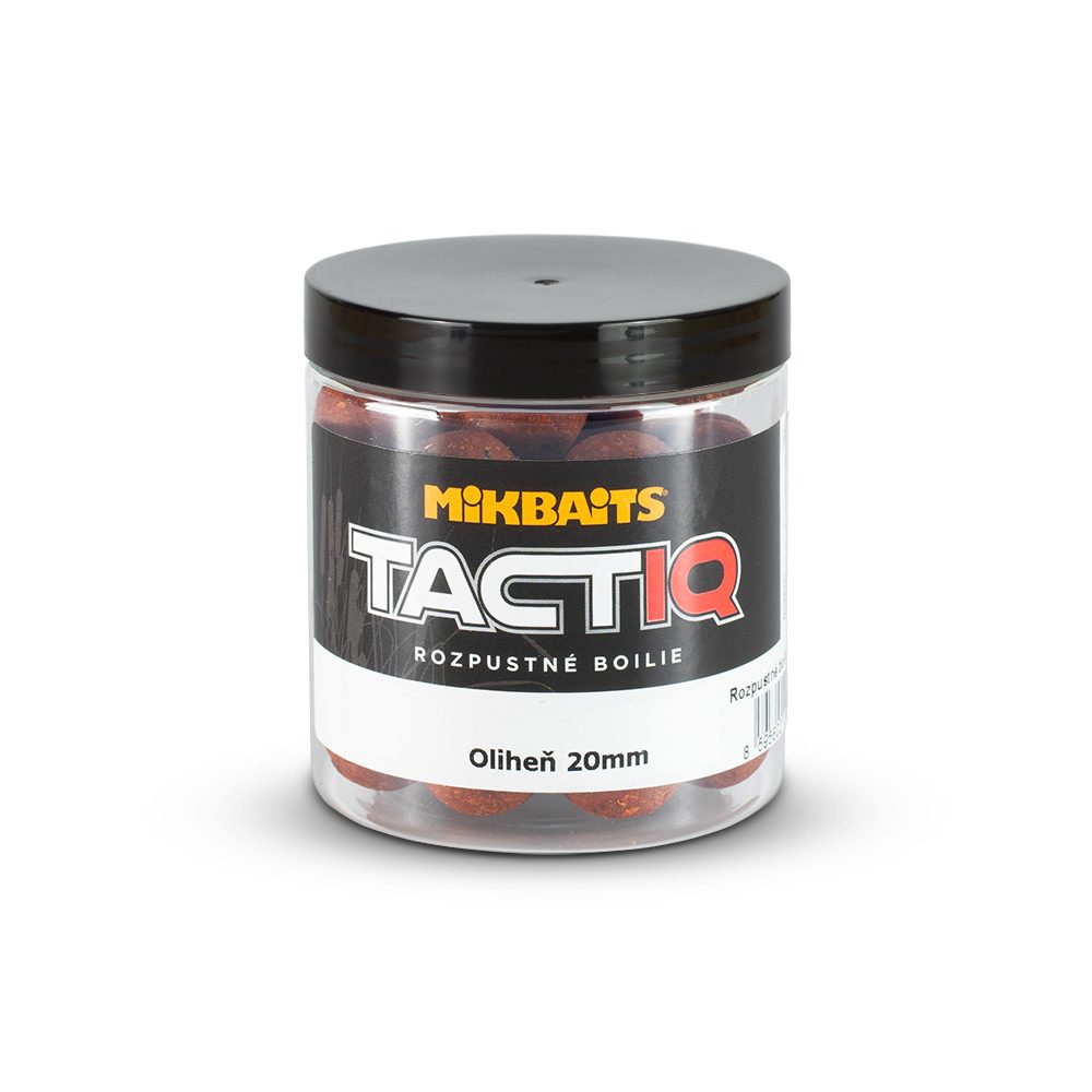 E-shop Mikbaits Rozpustné boilie TactiQ Oliheň 250ml - 20mm,Mikbaits Rozpustné boilie TactiQ Oliheň 250ml - 20mm