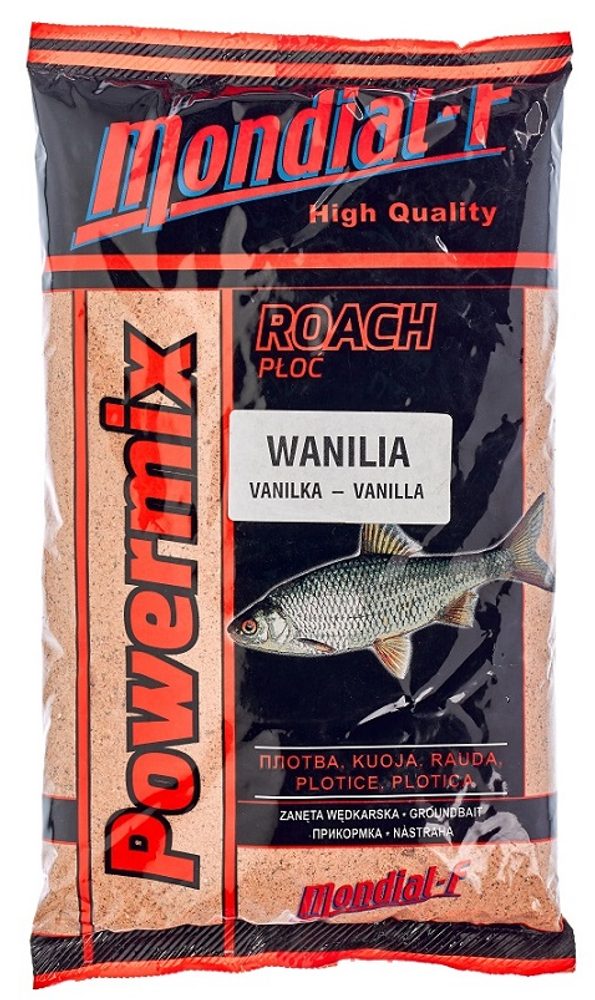 E-shop Mondial F Krmítková směs Powermix Roach 1kg - Vanilka,Mondial F Krmítková směs Powermix Roach 1kg - Vanilka