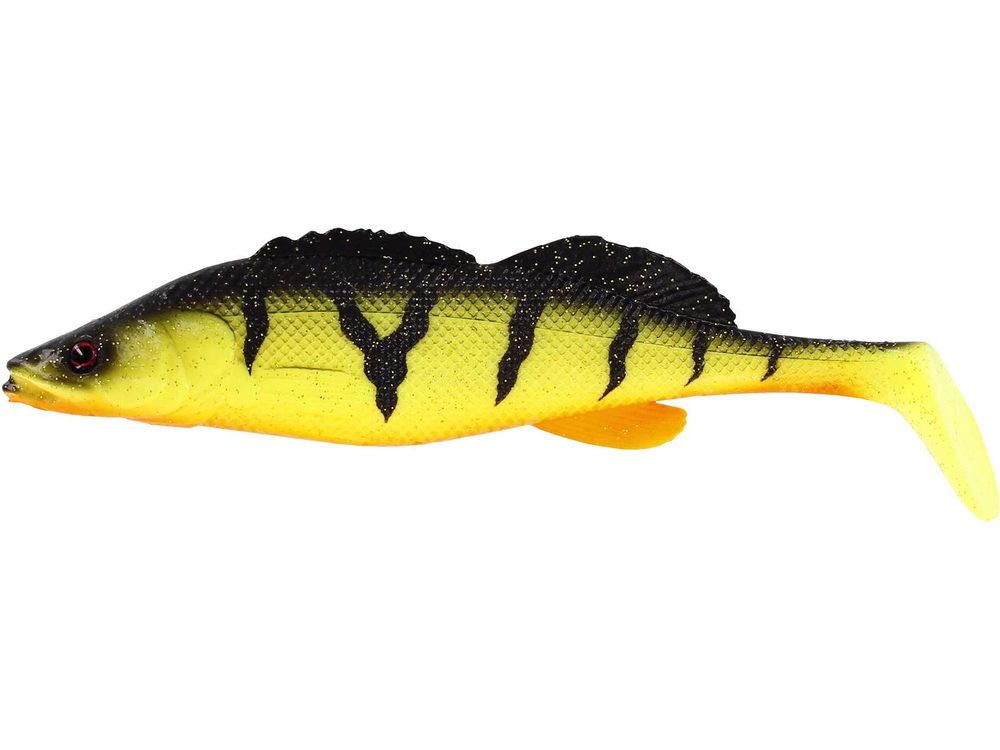 E-shop Westin Gumová nástraha ZanderTeez Shadtail Fire Perch 1ks - 17cm 56g,Westin Gumová nástraha ZanderTeez Shadtail Fire Perch 1ks - 17cm 56g