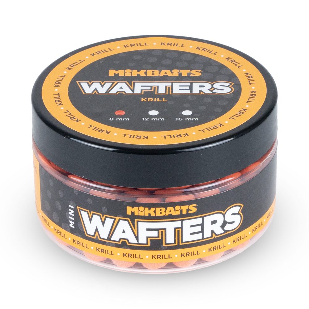 Mikbaits Mini Boilie Wafters 100ml - Krill,Mikbaits Mini Boilie Wafters 100ml - Krill