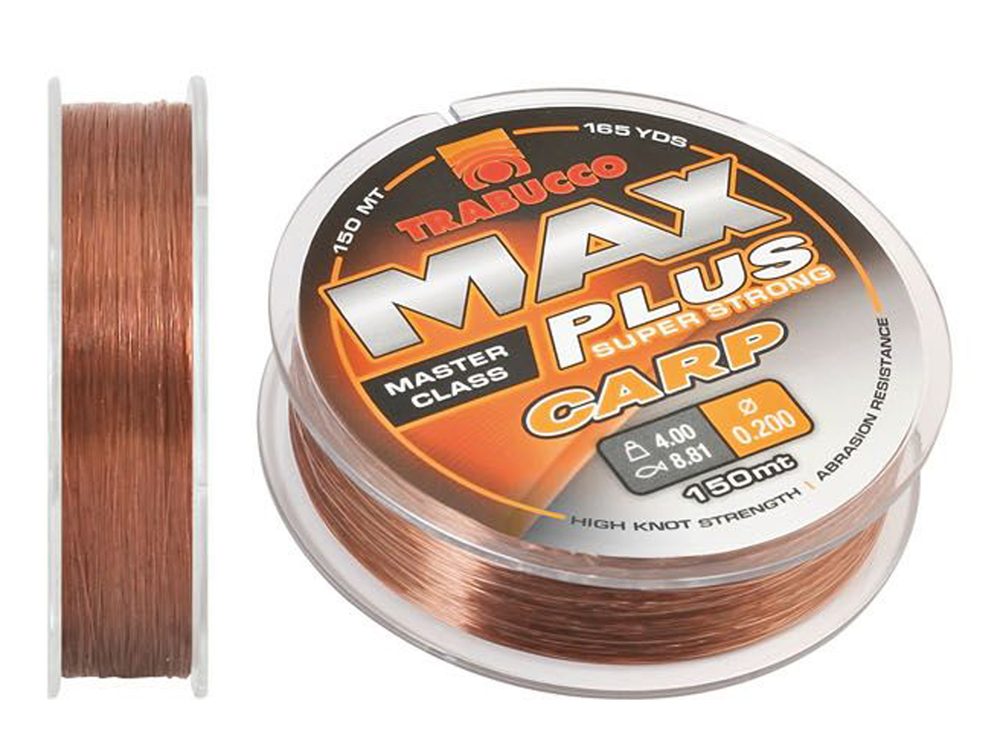 Trabucco Vlasec Max Plus line Carp 300m - 0,20mm,Trabucco Vlasec Max Plus line Carp 300m - 0,20mm