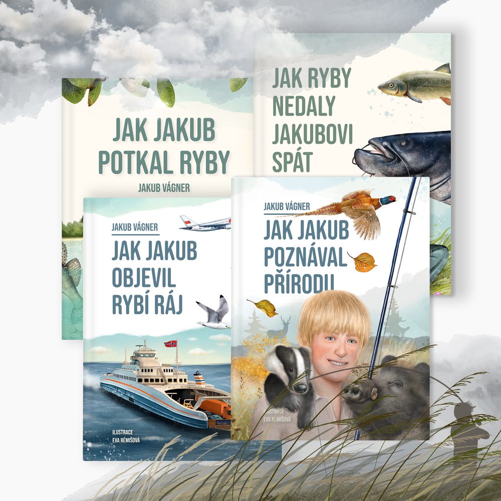 Vagner Knižní série Jakuba Vágnera 4ks