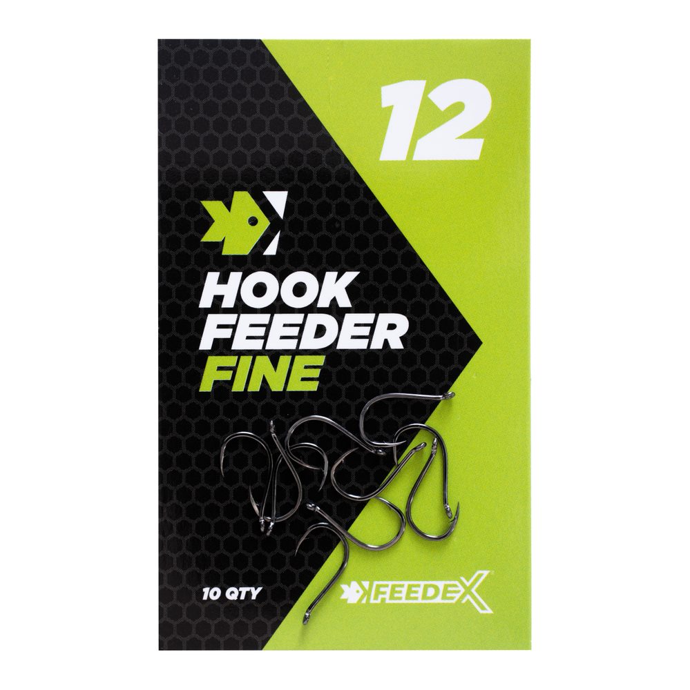 E-shop Feeder Expert Háčky Fine Feeder Hook 10ks - 12,Feeder Expert Háčky Fine Feeder Hook 10ks - 12