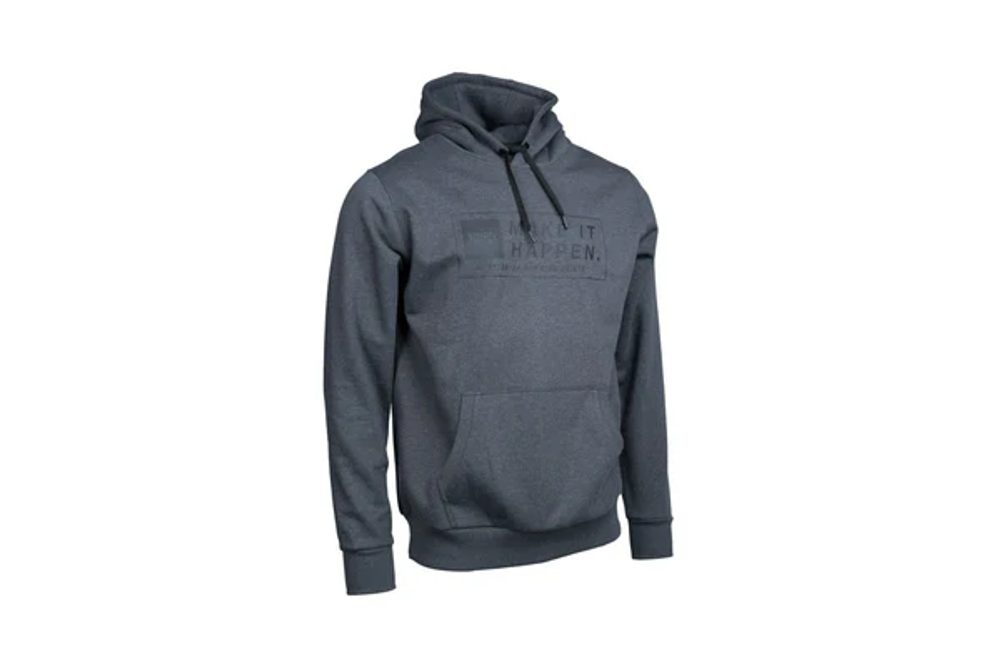 E-shop Nash Rybářská Mikina Make It Happen Coordinates Hoody Grey Marl - L,Nash Rybářská Mikina Make It Happen Coordinates Hoody Grey Marl - L