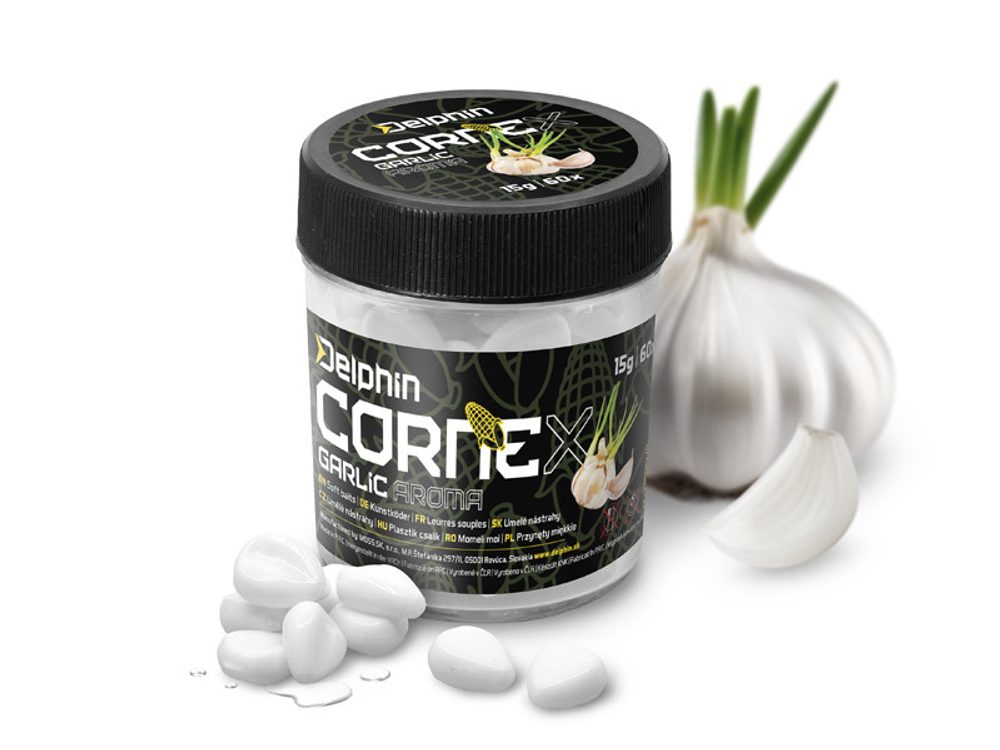 E-shop Delphin Umělá nástraha CorneX Pop Up 60ks - Česnek,Delphin Umělá nástraha CorneX Pop Up 60ks - Česnek