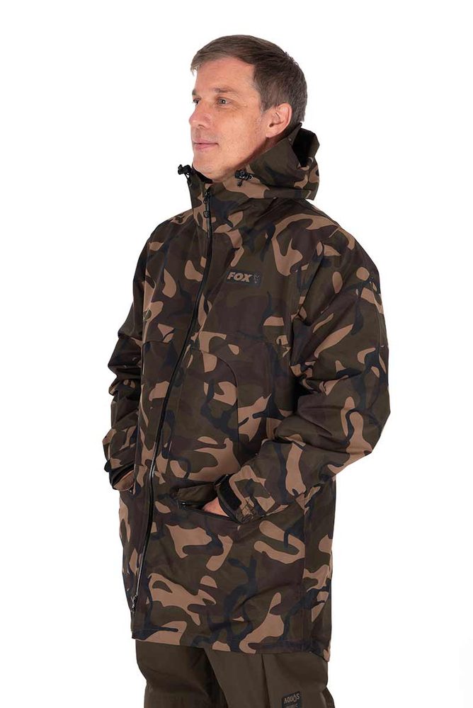 Fox rybářská bunda RS25K Camo 3/4 Jacket - L,Fox rybářská bunda RS25K Camo 3/4 Jacket - L