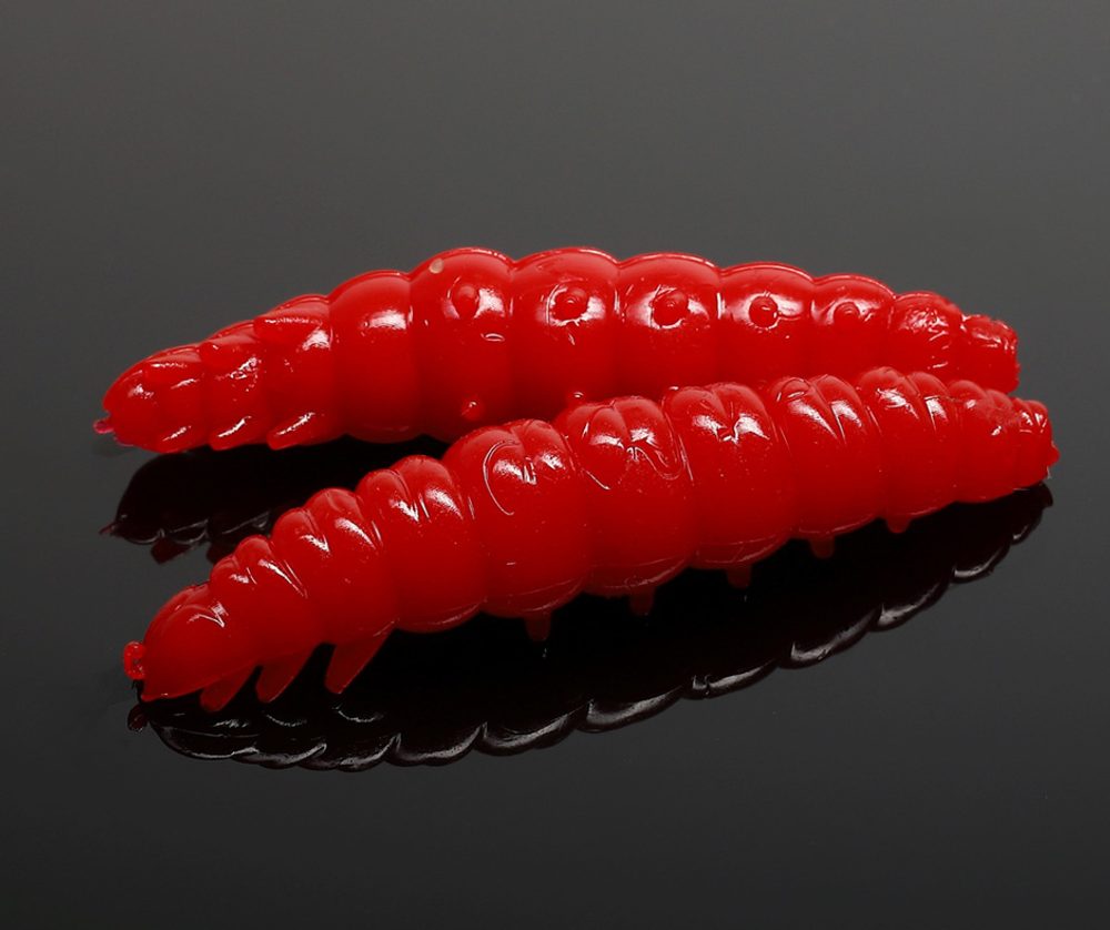 E-shop Libra Lures Larva Red - 3,5cm 12ks,Libra Lures Larva Red - 3,5cm 12ks