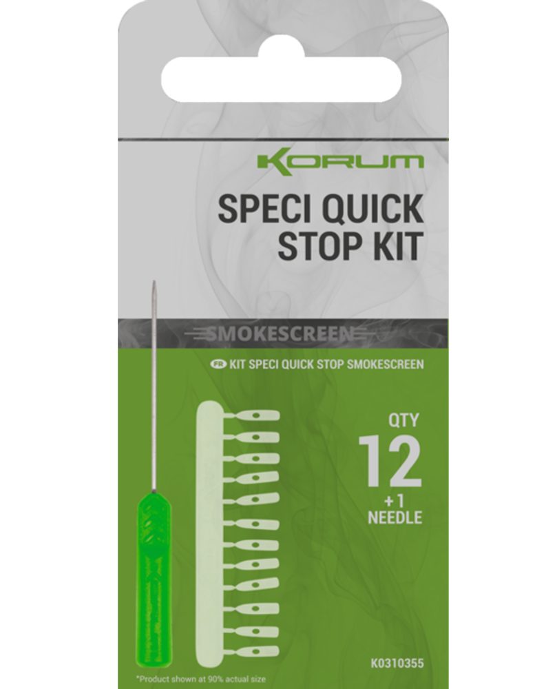 E-shop Korum Zarážky Smokescreen Speci Quick Stop Kit 12ks,Korum Zarážky Smokescreen Speci Quick Stop Kit 12ks