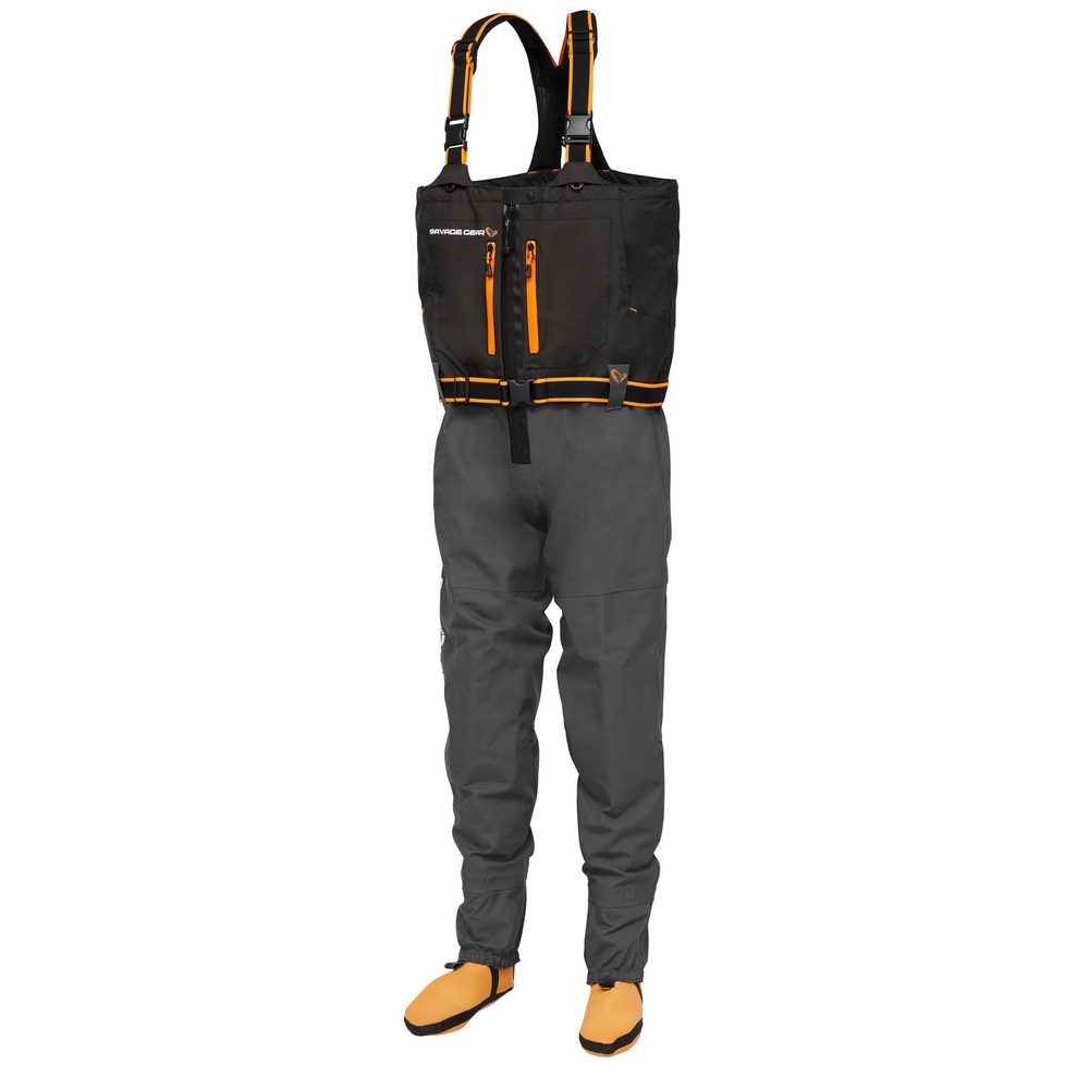 Savage Gear Brodicí kalhoty SG8 Chest Zip Wader - LL 45-47,Savage Gear Brodicí kalhoty SG8 Chest Zip Wader - LL 45-47