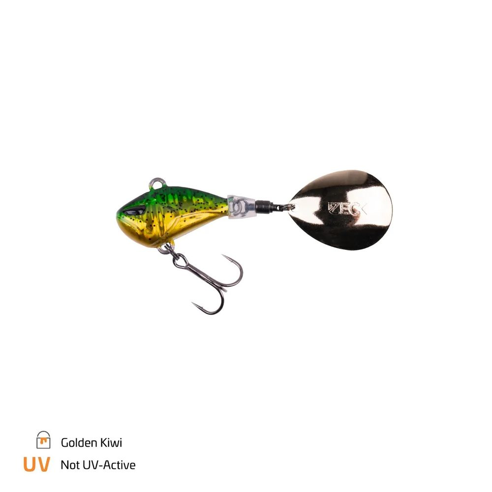 E-shop Zeck Tail Spinner Rogue Runner 15g - Golden Kiwi,Zeck Tail Spinner Rogue Runner 15g - Golden Kiwi
