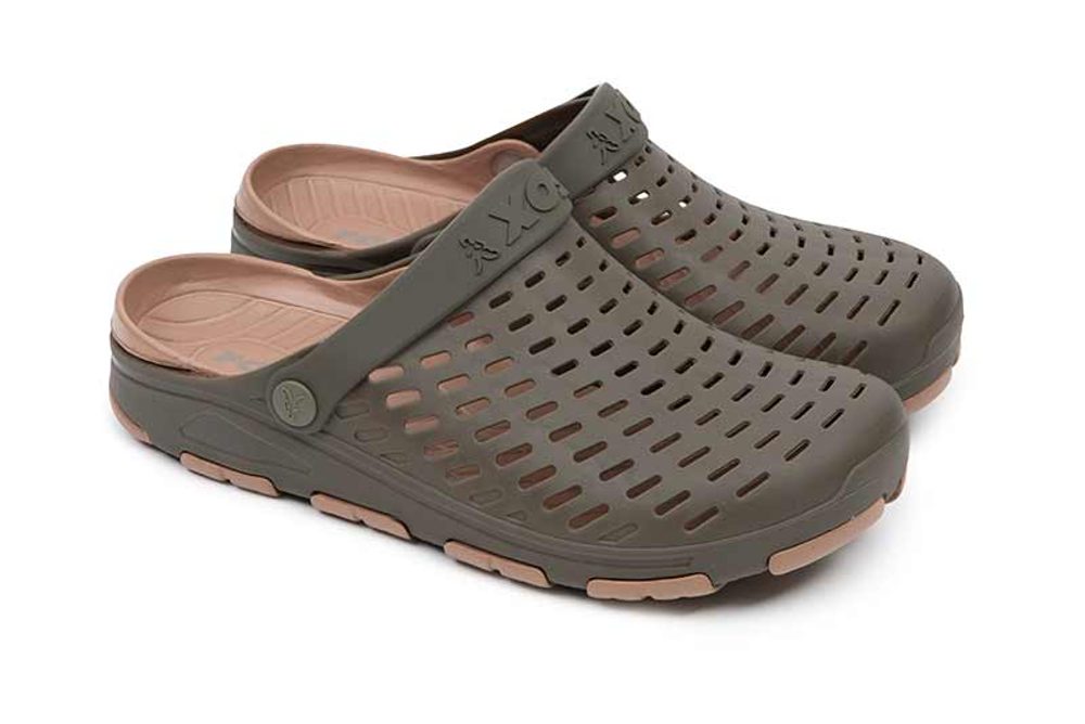 Fotografie Fox Pantofle Khaki Clogs - 10/44