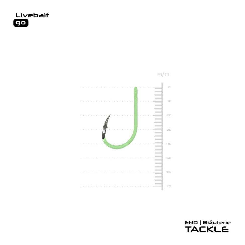 Fotografie Vagner Háček Livebait Go 4ks - 9/0