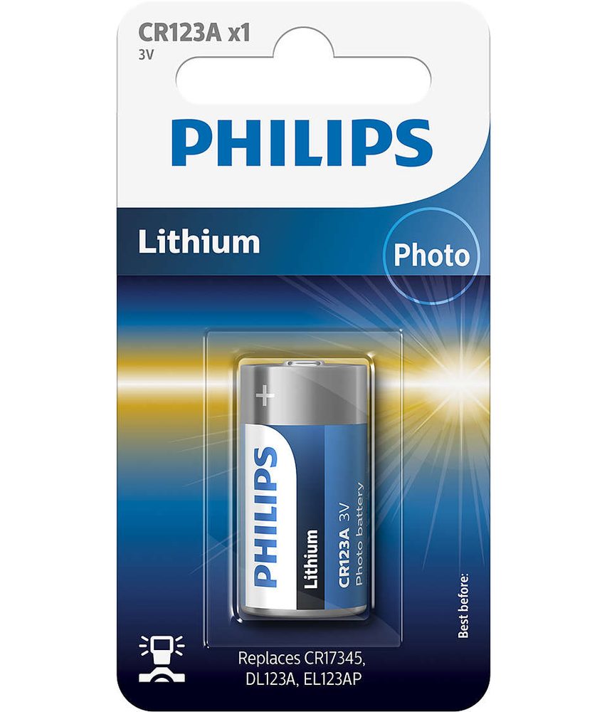 Philips CR123A 1ks CR123A/01B