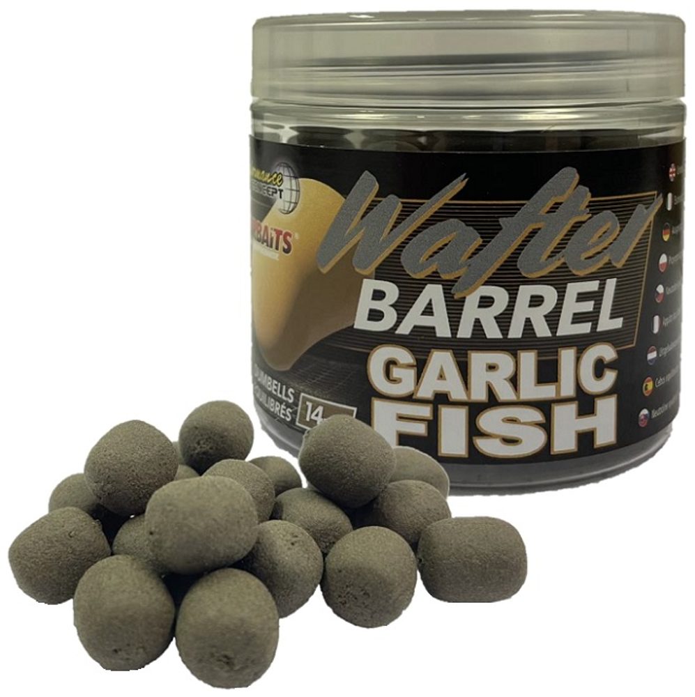 E-shop Starbaits Dumbels Wafter Pro 70g - Garlic Fish 14mm,Starbaits Dumbels Wafter Pro 70g - Garlic Fish 14mm