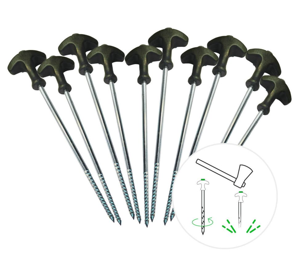 E-shop Zfish Kolíky Bivvy Peg Set 20cm 10ks,Zfish Kolíky Bivvy Peg Set 20cm 10ks