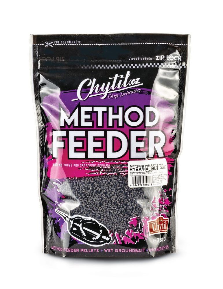Fotografie Chytil Method Feeder Pelety 2mm 750g - Ryba & Halibut