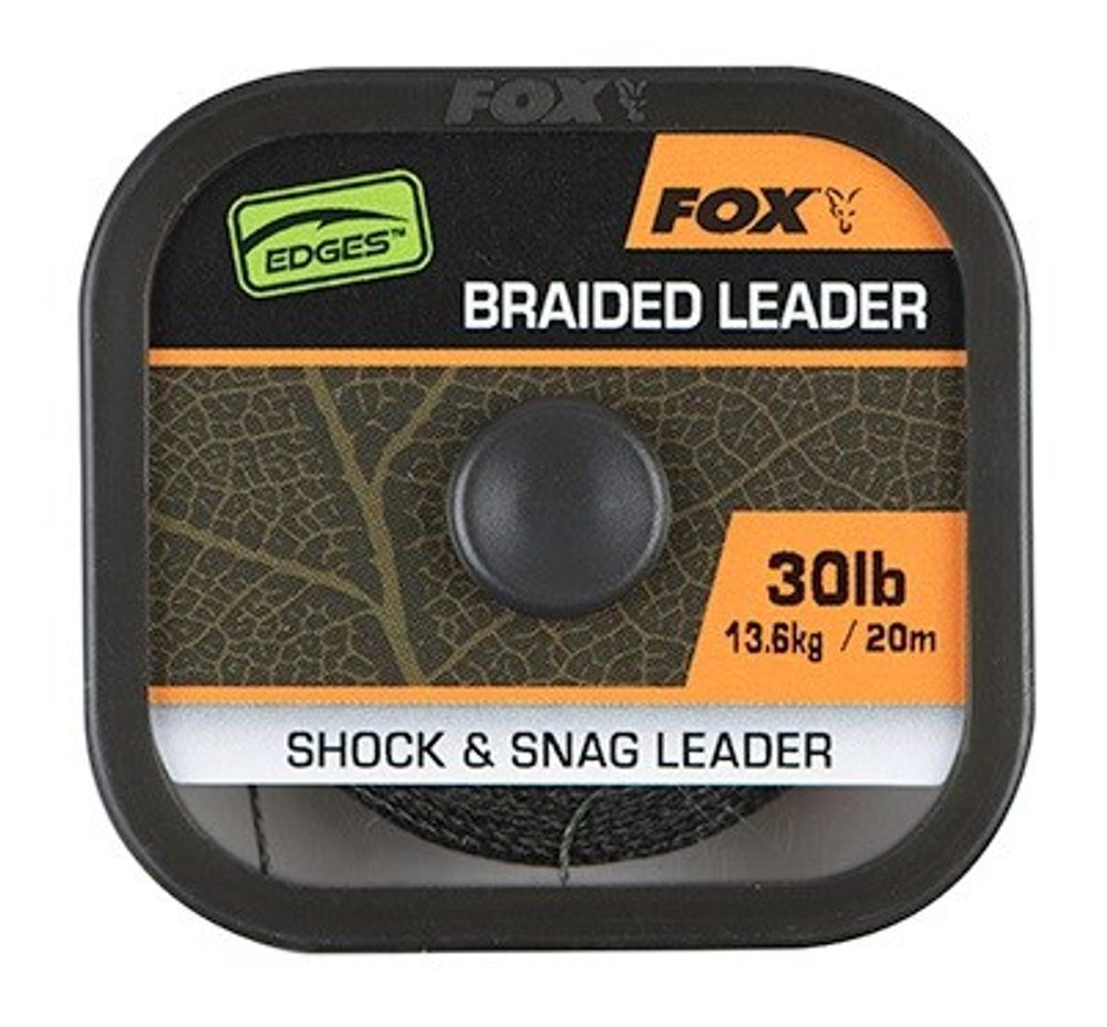 E-shop Fox Návazcová Šňůrka Naturals Braided Leader 20 m - 30lb,Fox Návazcová Šňůrka Naturals Braided Leader 20 m - 30lb