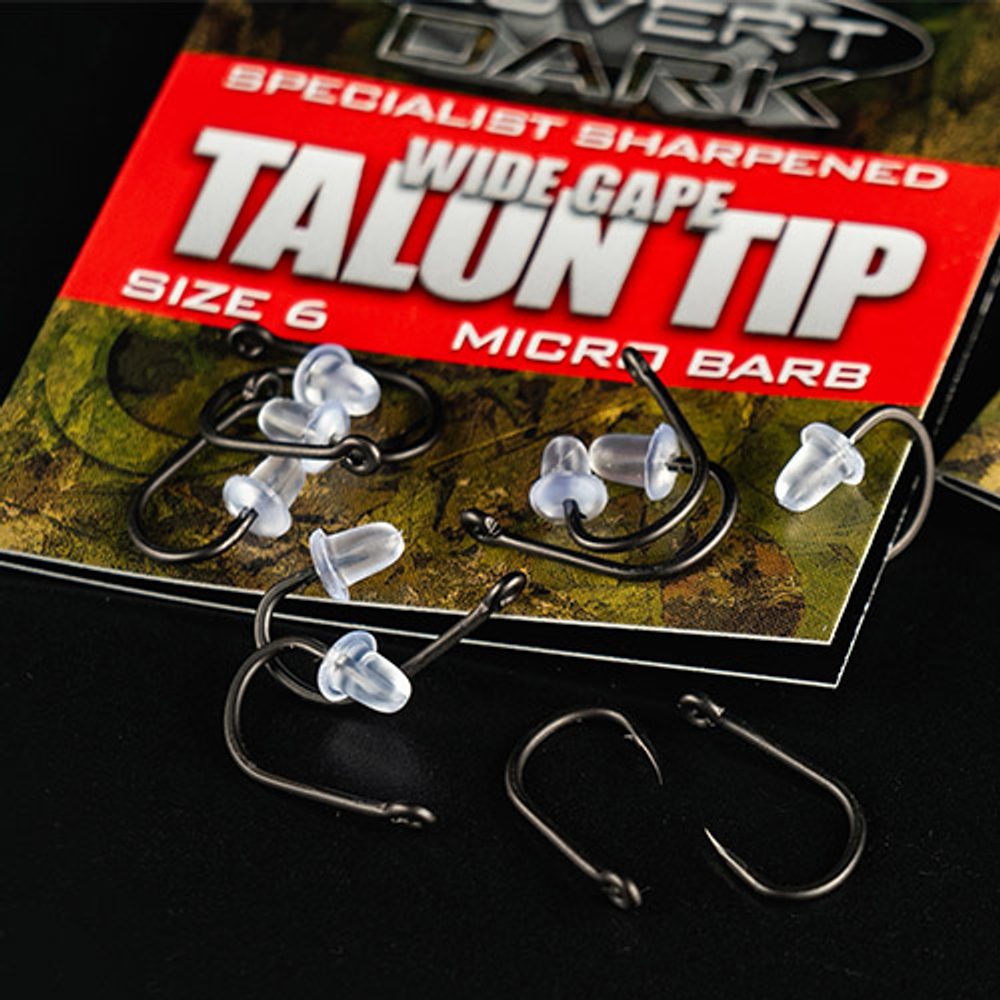 Fotografie Gardner Háčky Specialist Hand Sharpened Covert Dark Wide Gape Talon Tip 10ks - vel. 2