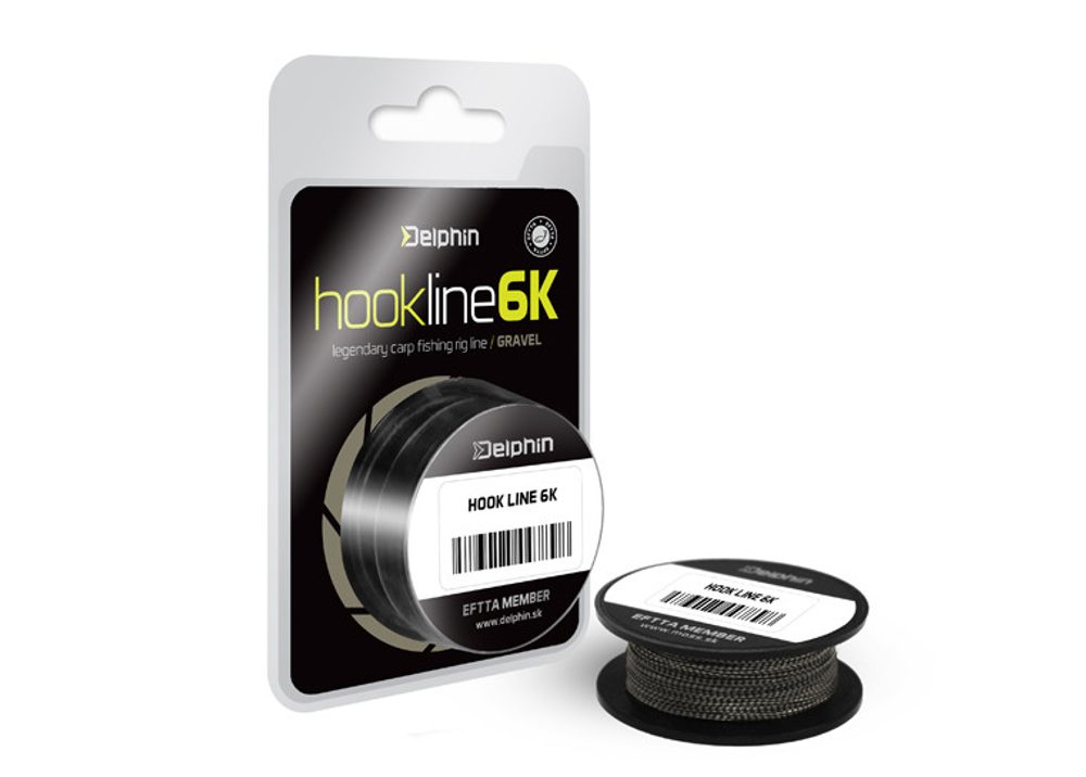 E-shop Delphin Šňůra HookLine 6K Gravel 20m - 15lbs,Delphin Šňůra HookLine 6K Gravel 20m - 15lbs