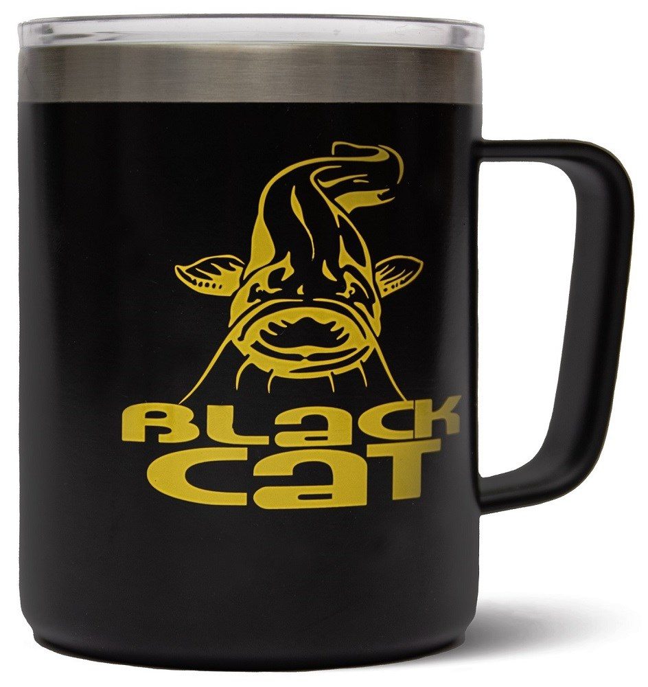 E-shop Black Cat Termohrnek Stainless Steel Thermal Mug 380ml,Black Cat Termohrnek Stainless Steel Thermal Mug 380ml