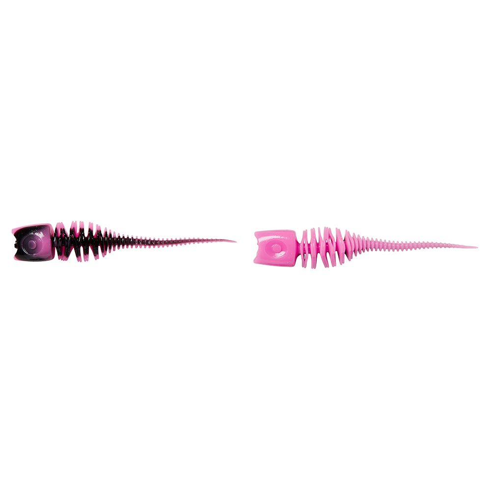 Fotografie DAM Gumová Nástraha Effzett Garlic Trout 6cm 10ks - UV Pink/Black