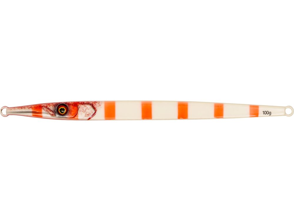 E-shop Westin Jig Flashin’ Garfish Redhead Zebra UV - 18cm 100g,Westin Jig Flashin’ Garfish Redhead Zebra UV - 18cm 100g