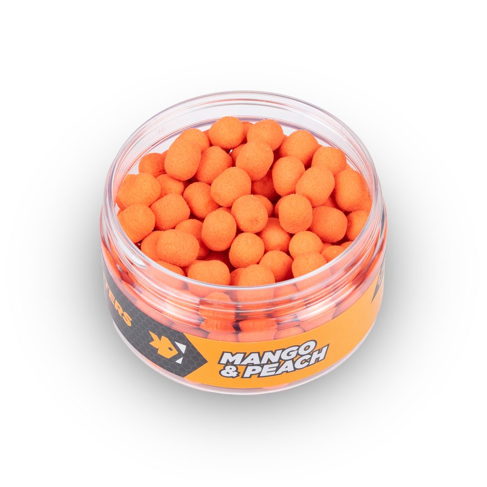 Fotografie Feeder Expert Boilie Wafters 10mm 100ml - Mango Broskev