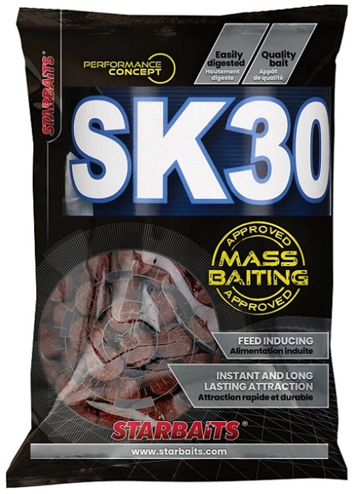 Starbaits Boilies Mass Baiting SK30 3kg - 14mm