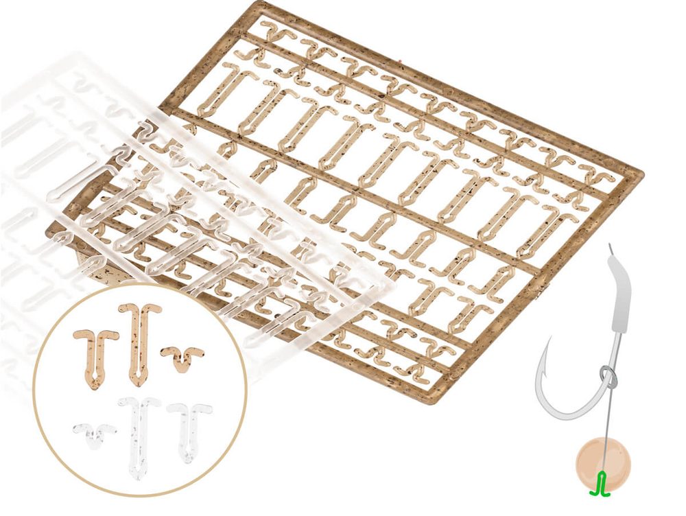 Zfish Prodloužené Zarážky Extender Stops 126ks,Zfish Prodloužené Zarážky Extender Stops 126ks