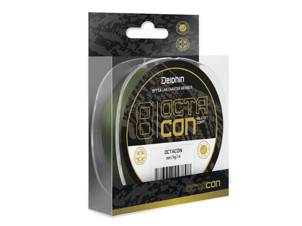 Delphin Šňůra OctaCon zelená 135m,Delphin Šňůra OctaCon zelená 135m