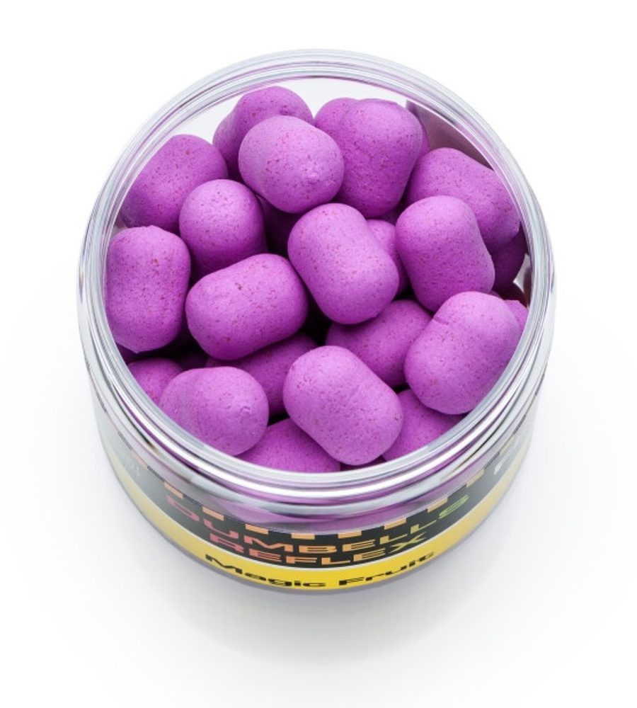 E-shop Mivardi Plovoucí boilie Rapid Dumbells Reflex 18mm 70g - Magic fruit,Mivardi Plovoucí boilie Rapid Dumbells Reflex 18mm 70g - Magic fruit