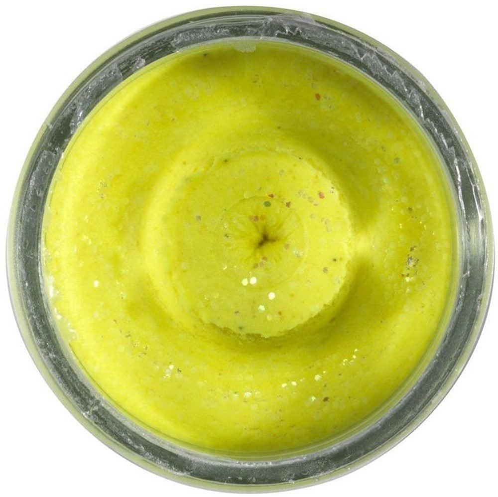 Fotografie Berkley Těsto na pstruhy PowerBait Natural Glitter - Cheese Light Green Glitter