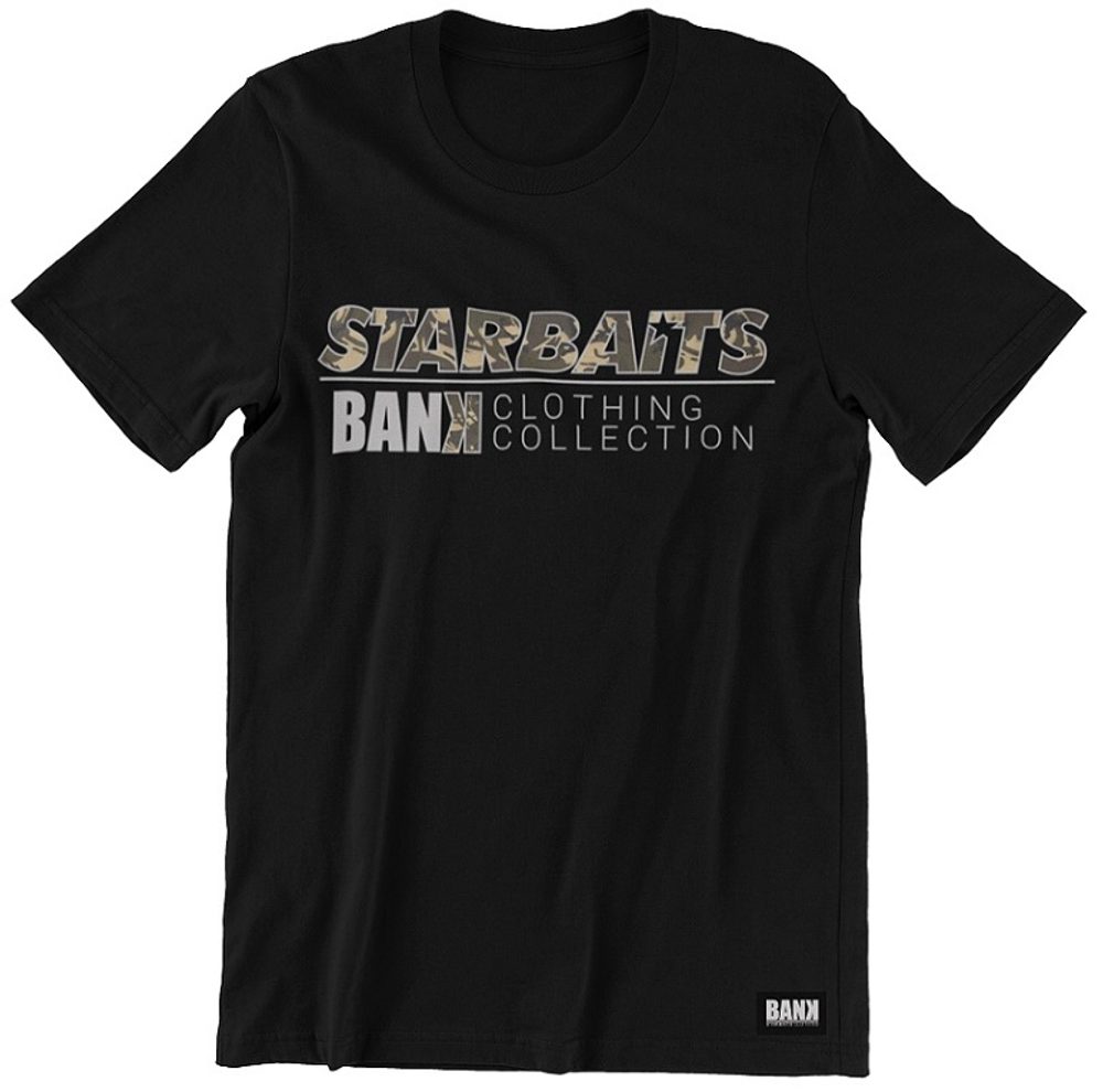 E-shop Starbaits Triko Bank Camo - M,Starbaits Triko Bank Camo - M