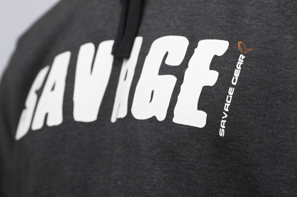 Savage Gear Mikina Logo Hoodie | Chyť a pusť