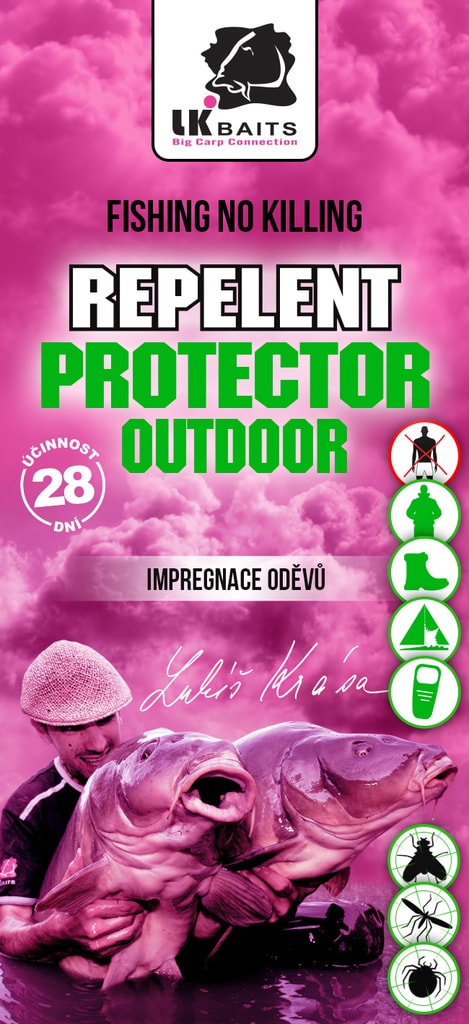 LK Baits Repelent Protector - Impregnace oděvů 90ml | Chyť a pusť