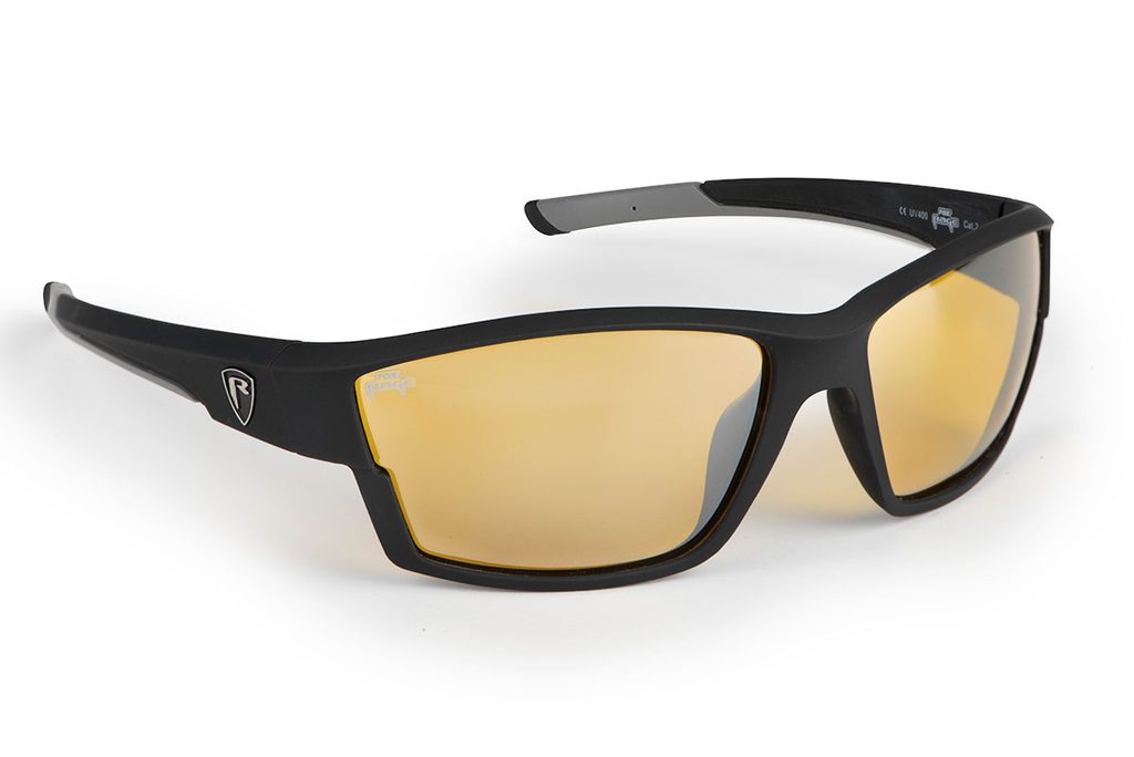Fox Rage Brýle Matt Black Frame Sunglasses Amber Lense Wraps | Chyť a pusť