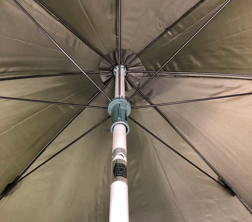 Sensas Deštník s bočnicí Liez 2,2m zelený | Chyť a pusť