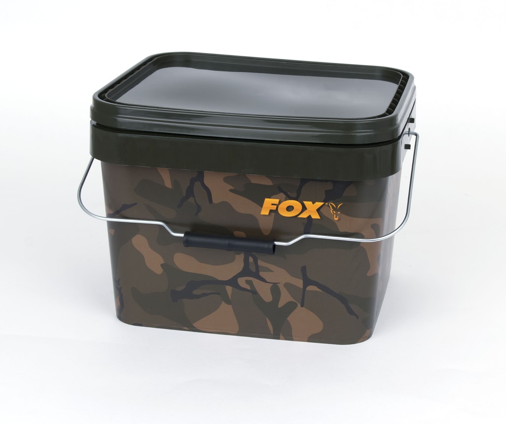 Fox Kbelík plastový Camo Square Bucket 10l | Chyť a pusť