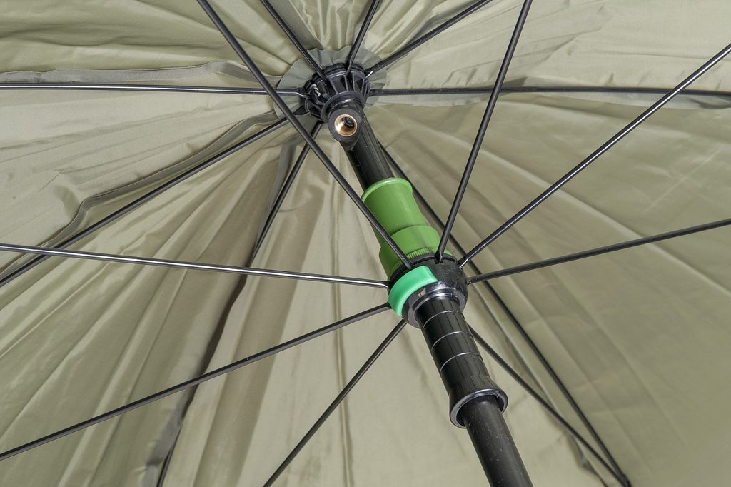 Mivardi Deštník green PVC s bočnicemi 250 | Chyť a pusť