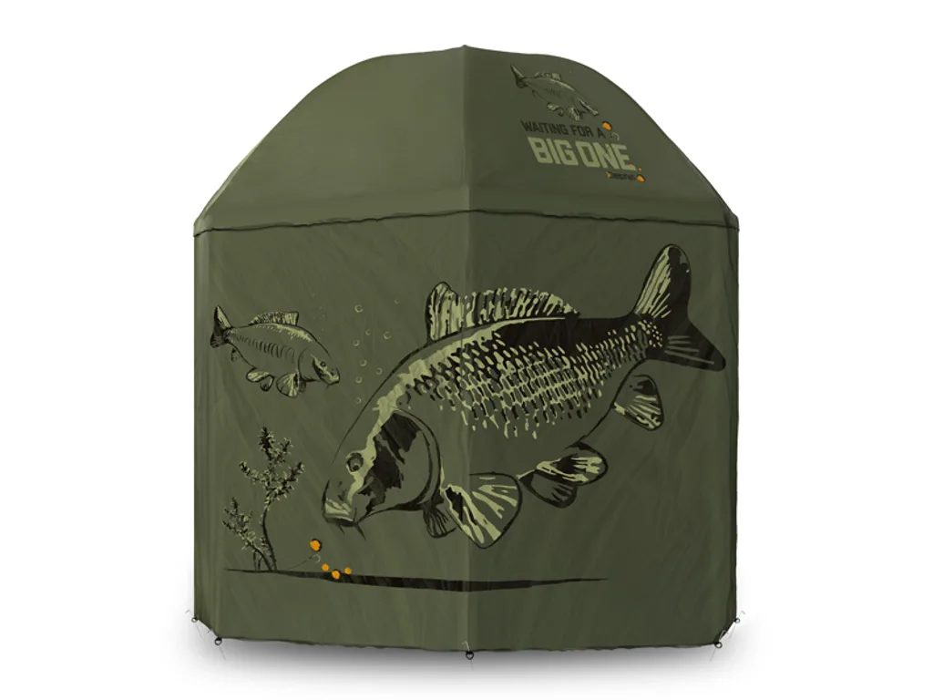 Rybářský deštník Delphin s bočnicí BigOne Carp