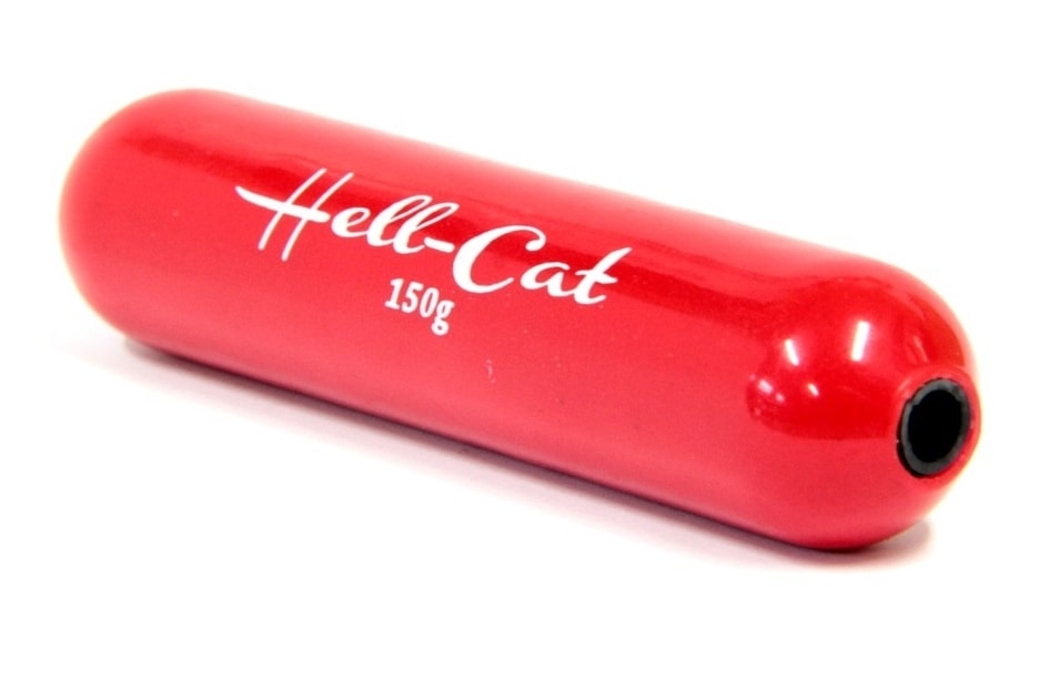 Hell-Cat Zátěž doutníková červená | Průběžná olova | Chyť a pusť