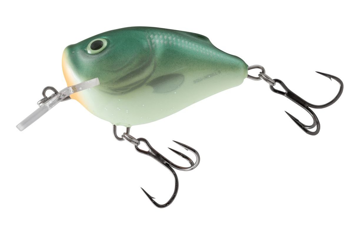 Salmo Wobler SquareBill Floating Green Back Herring