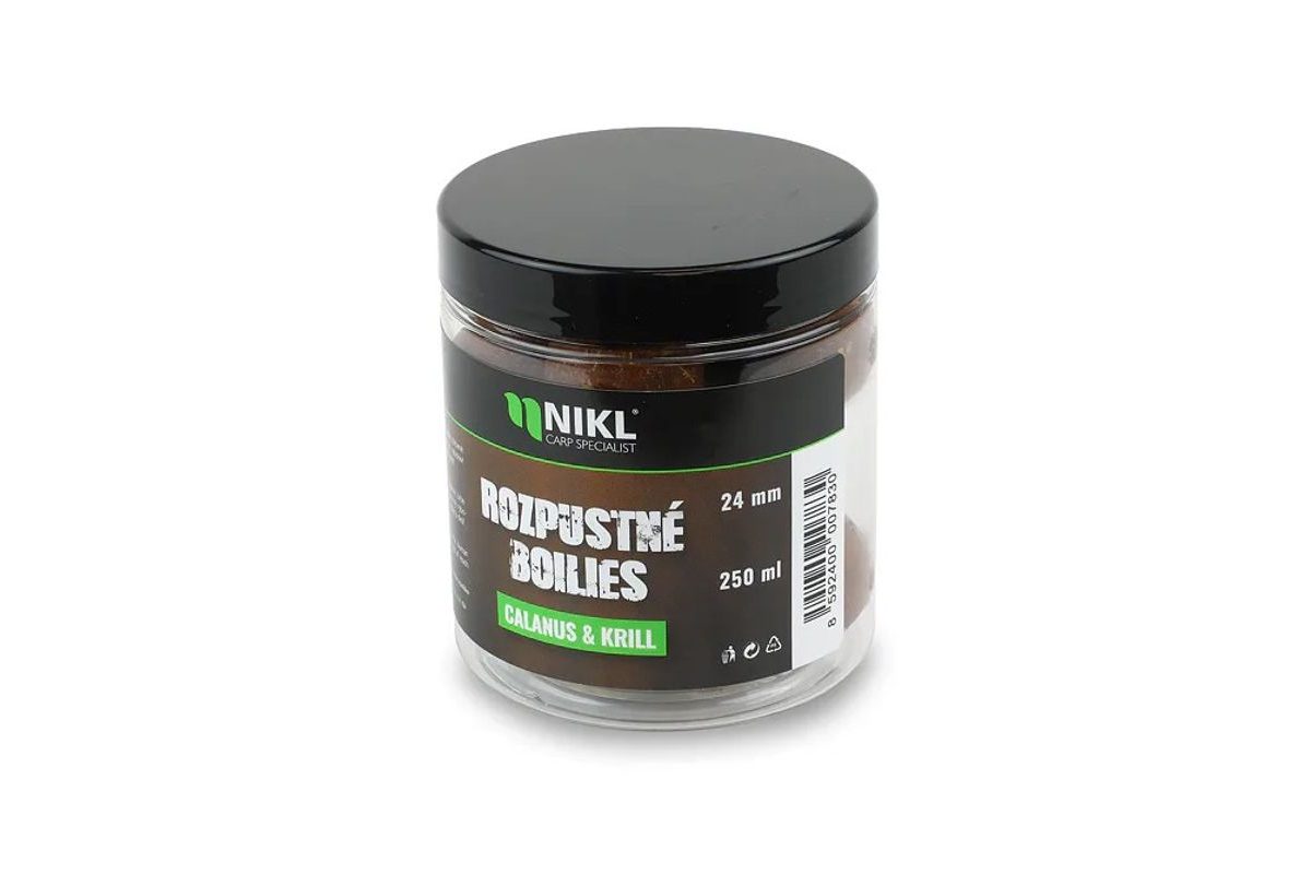 Nikl Rozpustné boilies Calanus & Krill 250ml