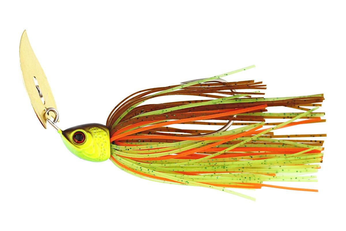 Westin Nástraha Bladebite V2 Tungsten Bladed Jig Brown Chartreuse