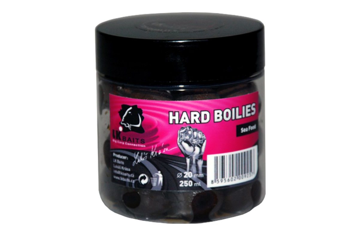 LK Baits Boilie Lukáš Krása HARD Boilies Sea Food 250ml