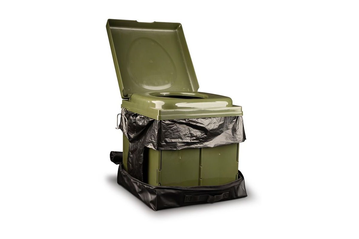 RidgeMonkey Skládací přenosná toaleta CoZee Compact Toilet